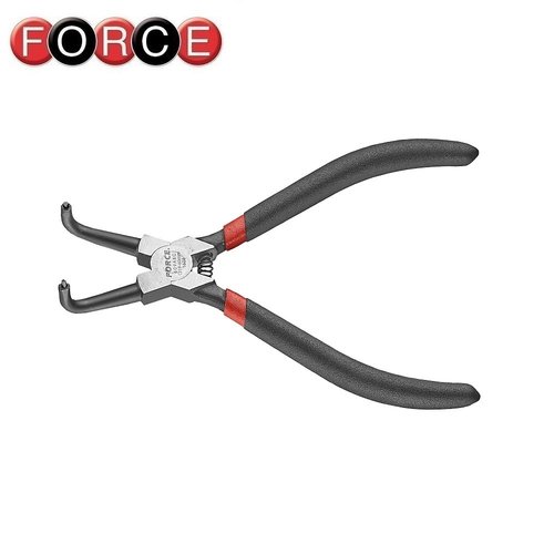 Force 609ABC Snap ring pliers Internal 90° bent tip (close)