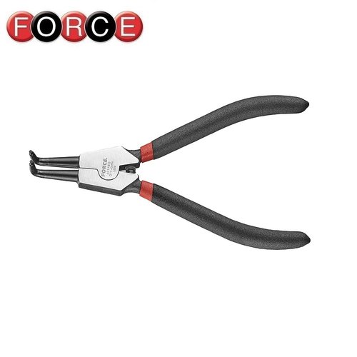 Force 609ABO Snap ring pliers External 90° bent tip (open)