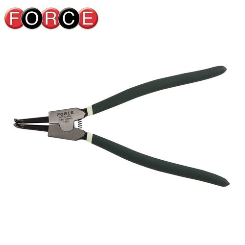 Force 60912ABO Snap ring pliers External 90° bent tip (open)