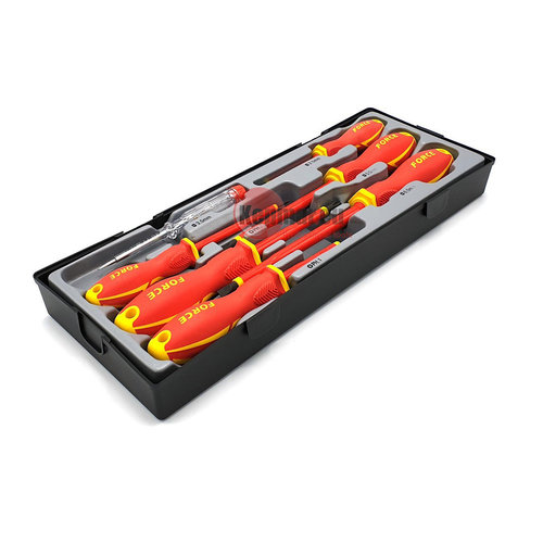 Force T20718N Insulated screwdriver set 7pc