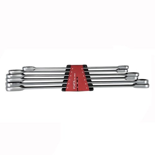 Force 50623 Double gear flat ring wrench set XXL 6pc