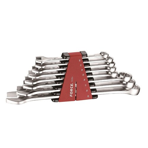 Force 5086S Combination wrench set SAE 8pc