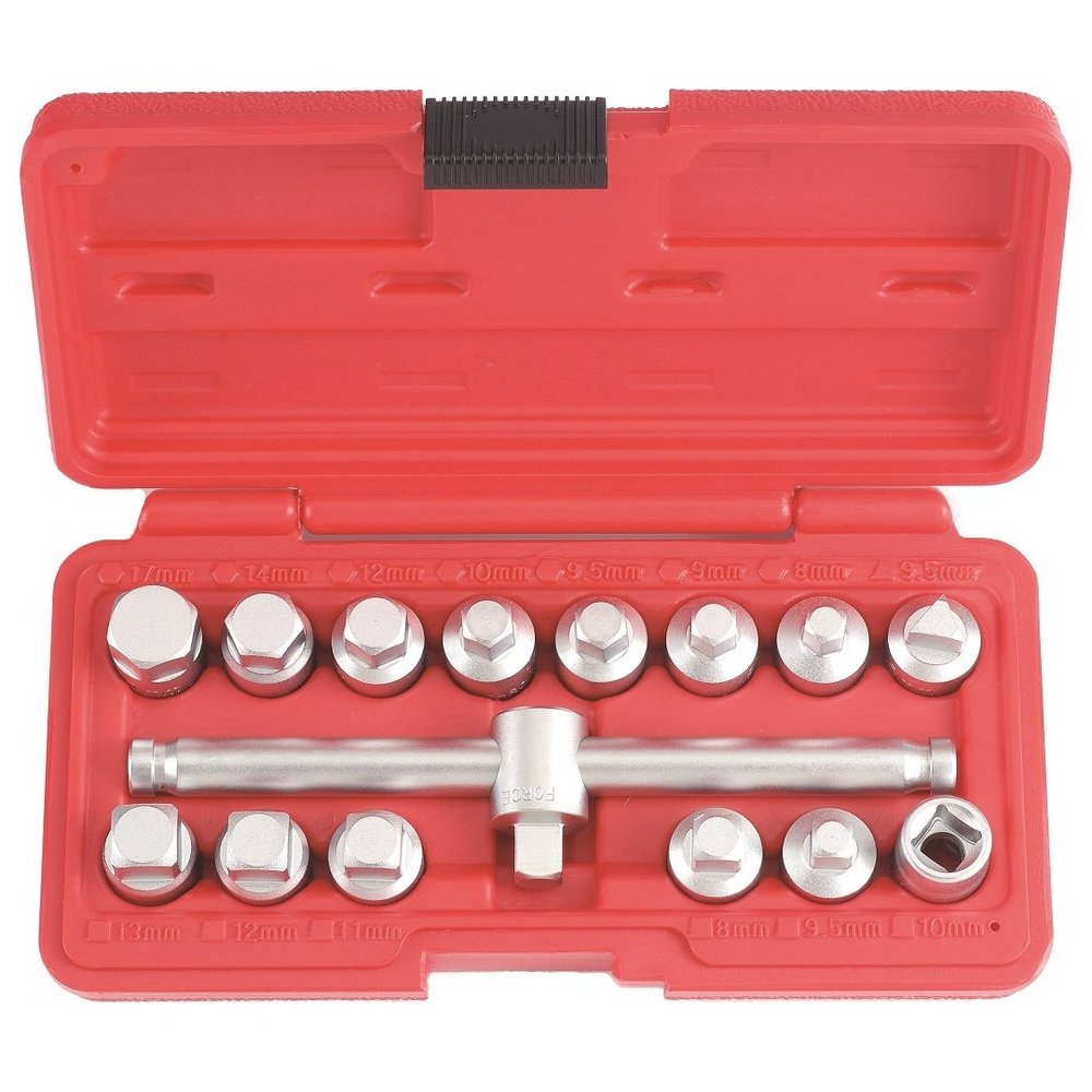 B Blesiya 5pcs Automotive Car Axle Gearbox Oil Sump Plug Tool Fill Drain Plug Key Set