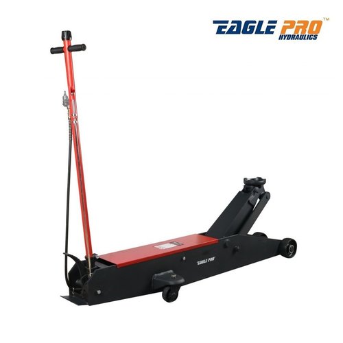 E-1210 Pneumatic Long Chassis Trolley Jack 10 Ton