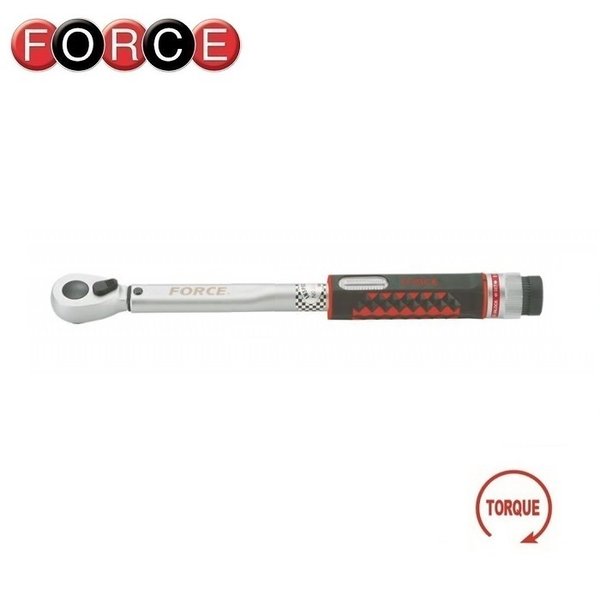 Force 6472300W 1/4" Lock torque wrench 300mmL 6 ~ 30Nm