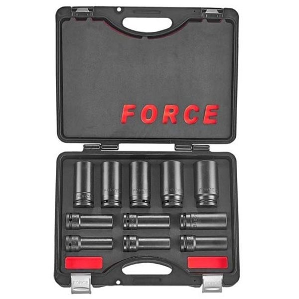 Force 6115D 3/4" Impact deep socket set 11pc