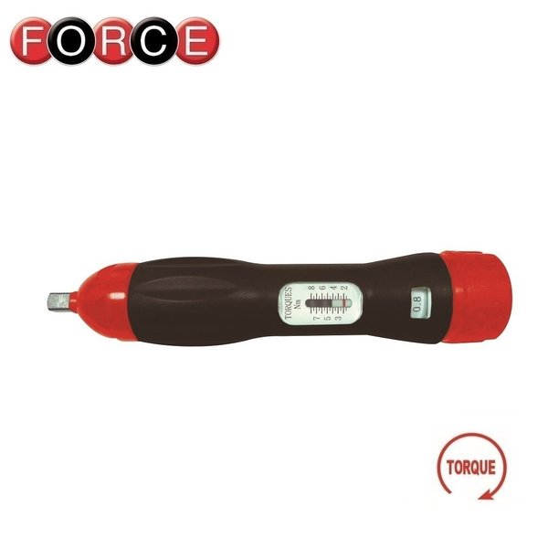 Force 64721602 1/4" Torque driver 0.4 ~ 2Nm