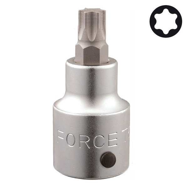 Force 3/4" Star socket bit (80mmL)